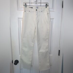 NWOT Ecru White Sunset Crop Flare Jeans